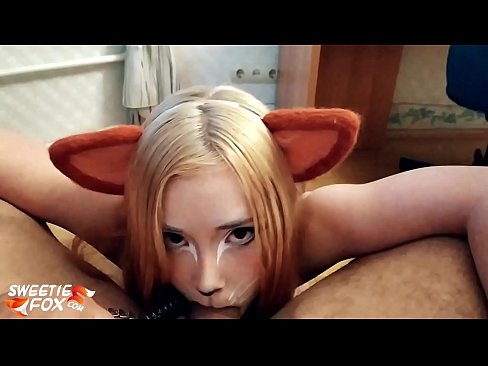 ❤️ Kitsune اس کے منہ میں ڈک اور سہ نگل پر ur.verhentai.ru ️❤